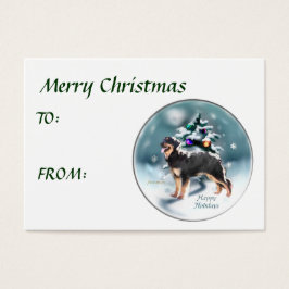 Hovawart Kerstgeschenken Visitekaartjes