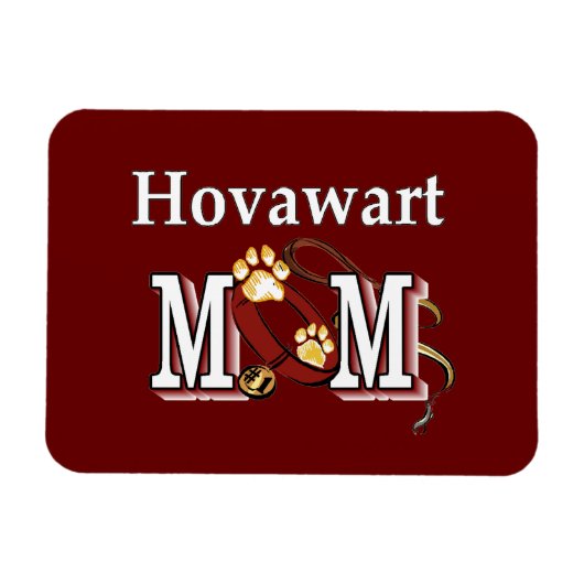 hovawart mam magneet (Horizontaal)