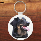 hovawart noublond sleutelhanger (Voorkant)
