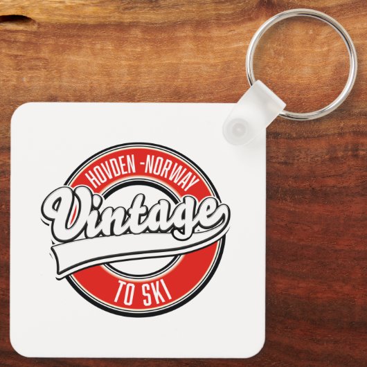 hovden noorwegen logo sleutelhanger (Achterkant)