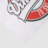 hovden norway logo tissuepapier (Detail)