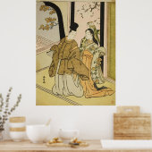 Hoveling en dame poster (Keuken)