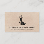 hovenier | grasmaaier visitekaartje (Voorkant)