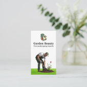 hovenier | landschapstools visitekaartje (Staand voorkant)