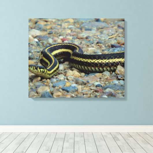 hoveniersslang canvas afdruk (Insitu (Houten vloer))