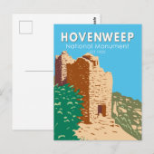 Hovenweep National Monument  Briefkaart (Voorkant / Achterkant)