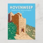 Hovenweep National Monument  Briefkaart (Voorkant)