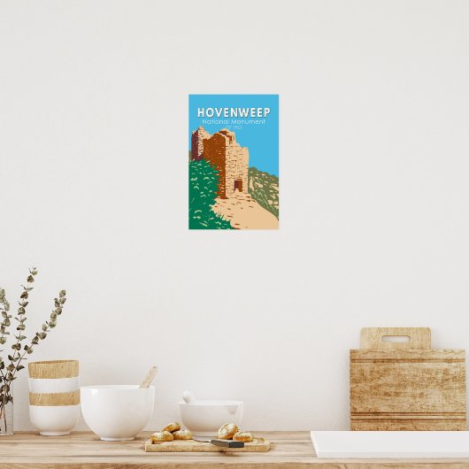 Hovenweep National Monument  Poster (Keuken)