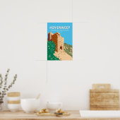 Hovenweep National Monument Vintage Poster (Keuken)
