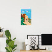 Hovenweep National Monument Vintage Poster (Thuiskantoor)