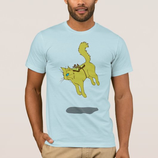 Hover Cat T-shirt (Voorkant)