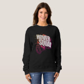 Hover Squad Cool Peach Pink Gyro Hoverboard Trui (Voorkant volledig)