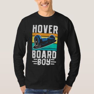 Hoverboard Boy One Wheel Electrict Float Skateboar T-shirt
