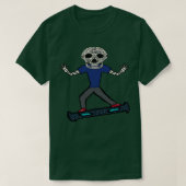 Hoverboard Skeleton T-shirt (Design voorkant)