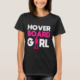 Hoverboard-thema cadeau voor meisjes t-shirt