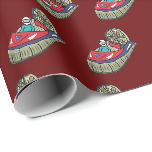 Hovercraft Cadeaupapier (Rol Hoek)