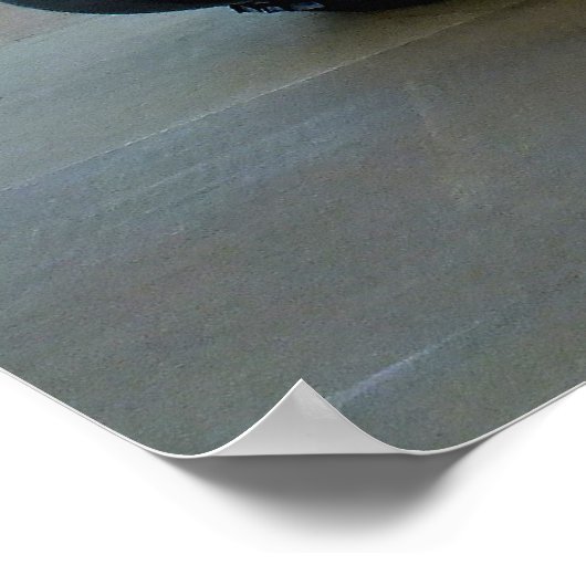 Hovercraft in Ryde Poster (Hoek)