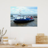 Hovercraft in Ryde Poster (Keuken)