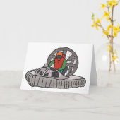 Hovercraft Kaart (Gele Bloem)