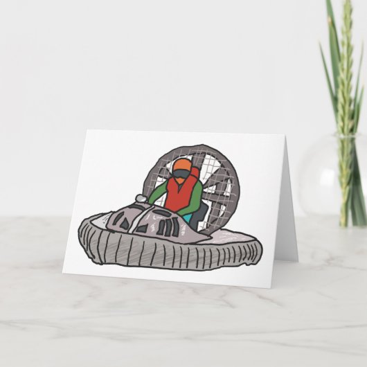 Hovercraft Kaart (Voorkant)