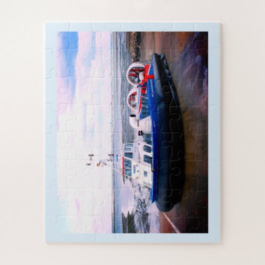 Hovercraft-transport Legpuzzel (Verticaal)