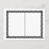 Hoverfly-briefkaart - Chrysotoxumfestivum Briefkaart (Achterkant)