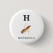 Hoverfly Button (Voorkant)