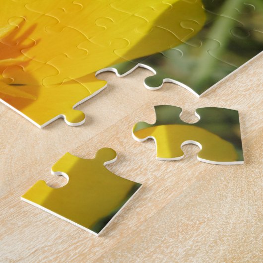 Hoverfly en Bloem — Puzzle Legpuzzel (Zijkant)