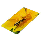 Hoverfly en Flower Premium Magnet Magneet (Linkerzijde)