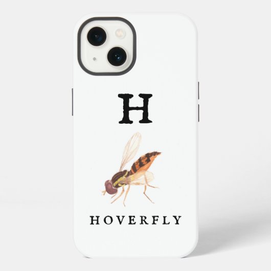 Hoverfly iPhone Hoesje (Achterkant)