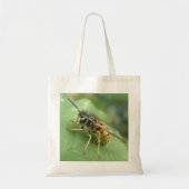 Hoverfly Macro Canvas tas (Voorkant)