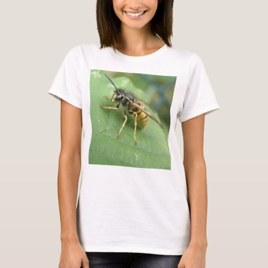Hoverfly Macro Dames T Shirt (Voorkant)