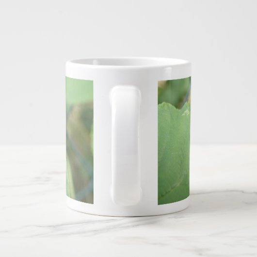 Hoverfly Macro-Mok Grote Koffiekop (Achterkant)