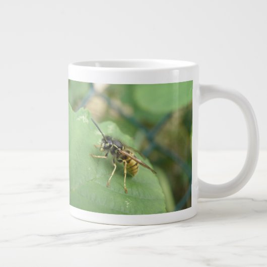 Hoverfly Macro-Mok Grote Koffiekop (Rechts)