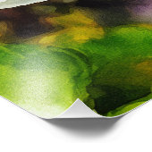 Hoverfly on White Anemone Flower - Pollination in  Foto Afdruk (Hoek)