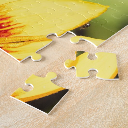 Hoverfly op Rudbeckia Legpuzzel (Zijkant)