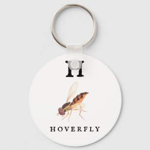 Hoverfly Sleutelhanger