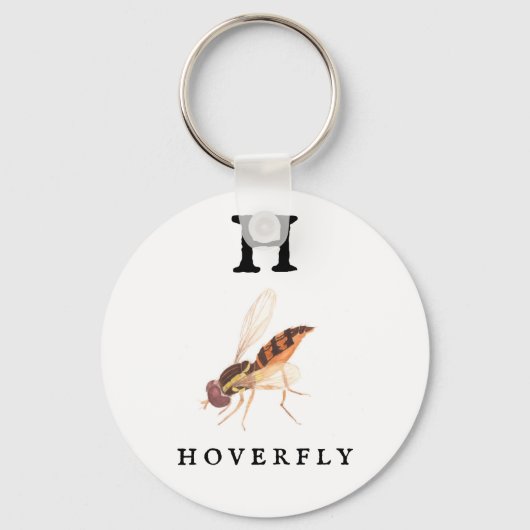Hoverfly Sleutelhanger (Voorkant)