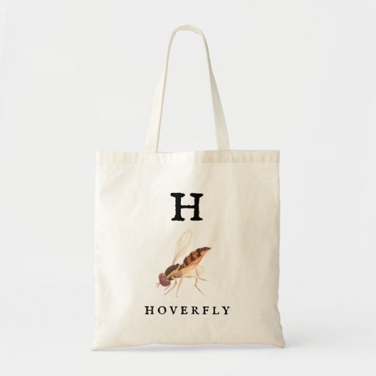 Hoverfly Tote Bag (Voorkant)