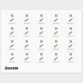 Hoverfly Vierkante Sticker (Vel)
