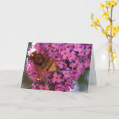 Hoverfly-Wenskaart Kaart (Gele Bloem)