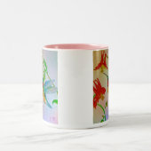 Hovering Hummer Coffee-Mok Tweekleurige Koffiemok (Center)