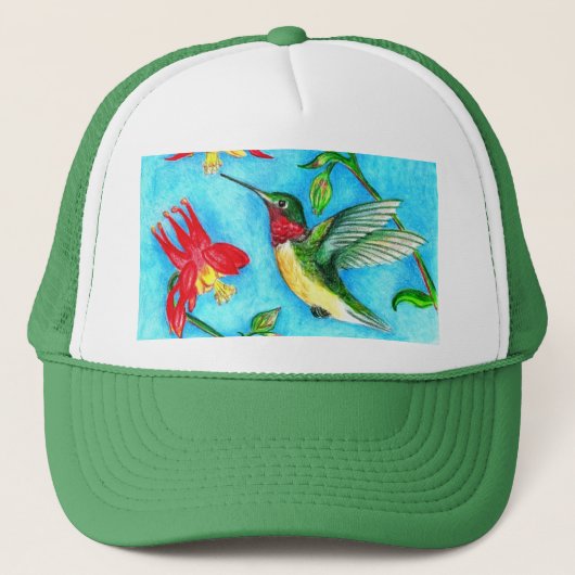 Hovering Hummer Trucker Pet (Voorkant)