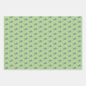 Hovering Jacobin Hummingbird - transp. 3 schoppen. Inpakpapier Vel (Voorkant 2)