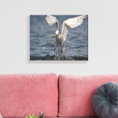 Hovering Kittiwake Canvas Afdruk (Insitu (Woonkamer))