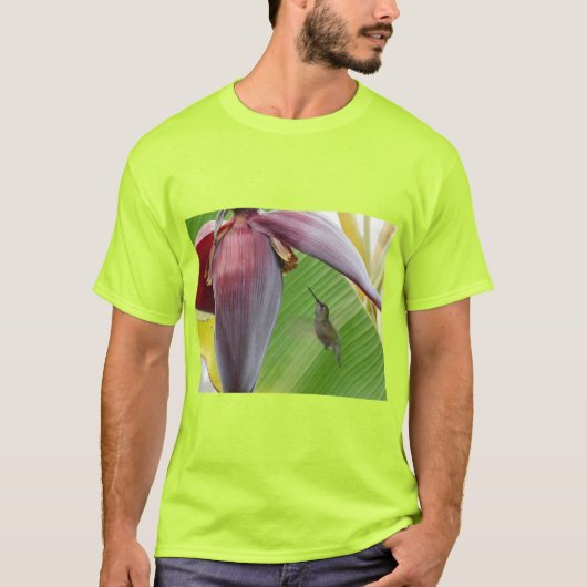 Hoverkoepelende kolibrie t-shirt (Voorkant)