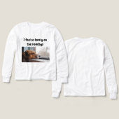 how a family house pet feels on any holiday (Voorkant /achterkant)