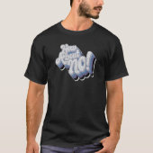 How about no  funky bold loud worn text t-shirt (Voorkant)