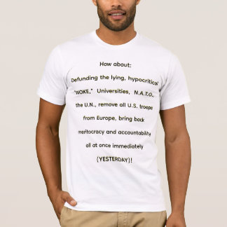 How about REALITY  T-shirt