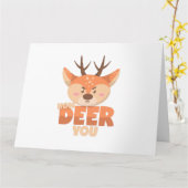 How Deer You  Kaart (Gele Bloem)